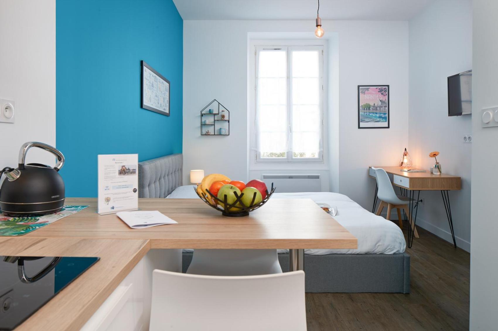 Le Bleu Nantais Lejlighed Nantes Eksteriør billede