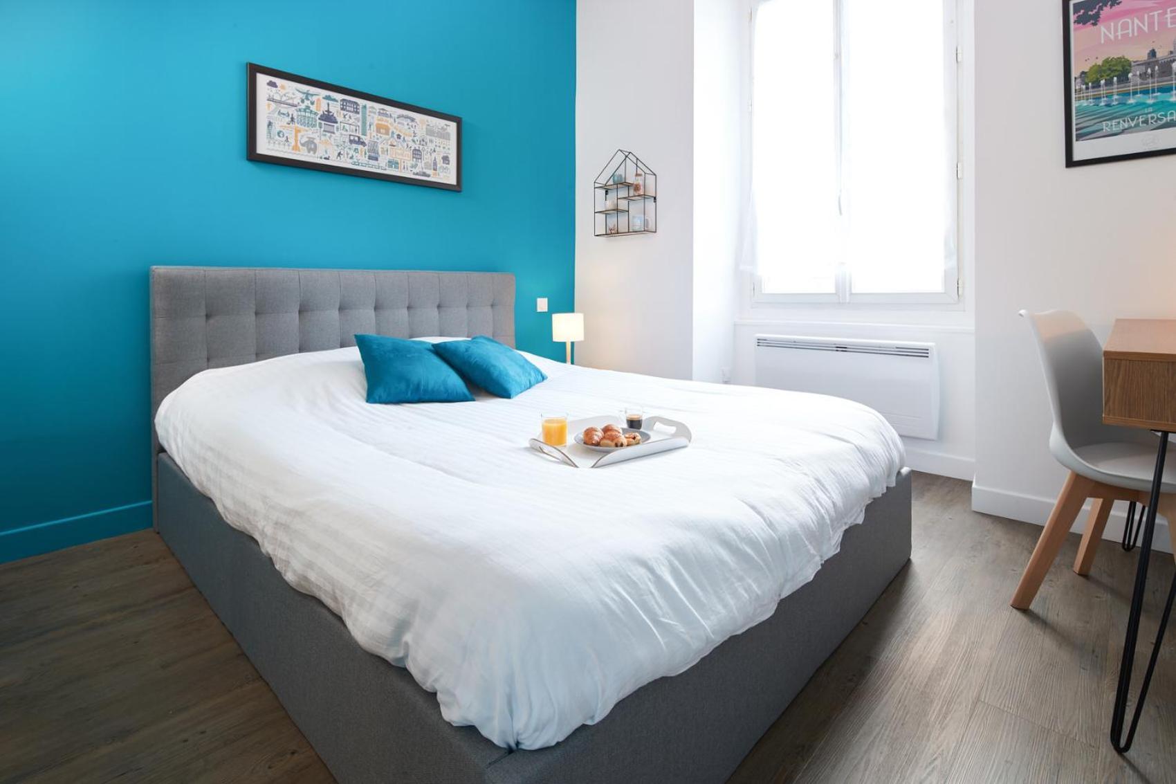 Le Bleu Nantais Lejlighed Nantes Eksteriør billede